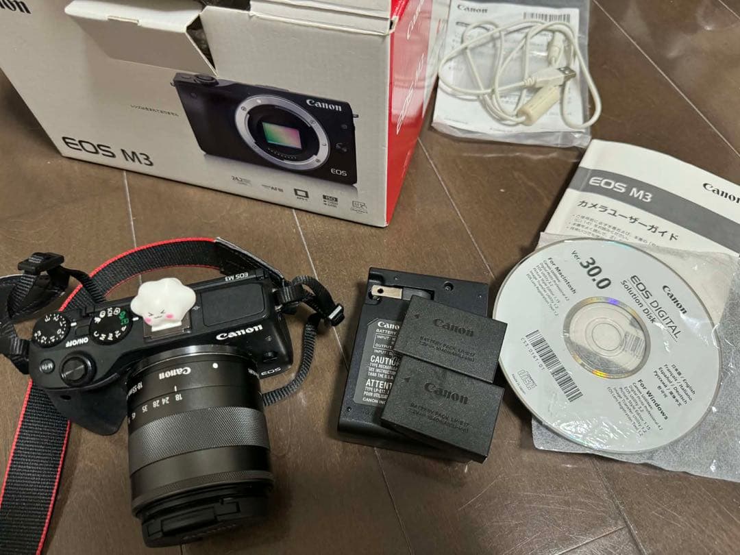 Canon EOS M3 ミラーレスカメラ 18-55mm