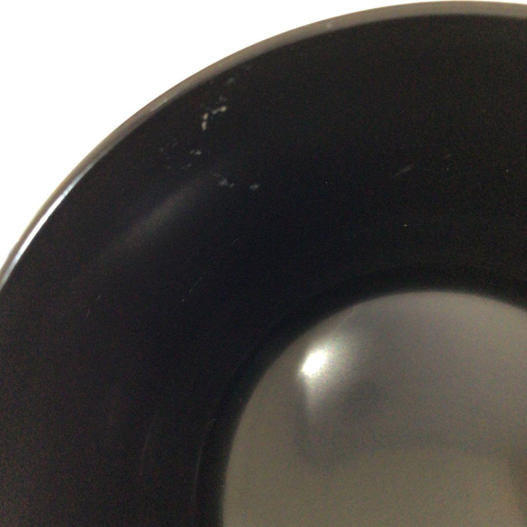 Ｓ９６　棗　『秀峰作』『黒漆塗』『中棗』　共箱　茶道具