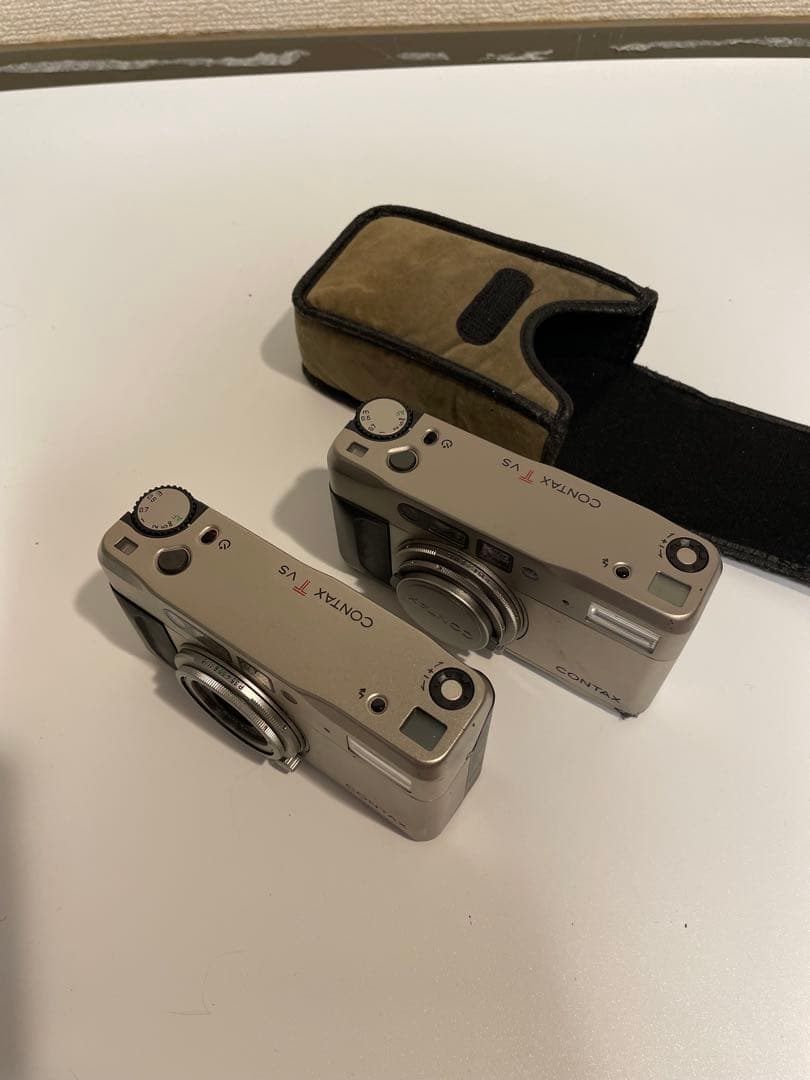 CONTAX T VS シルバー 2台セット ケース付き
