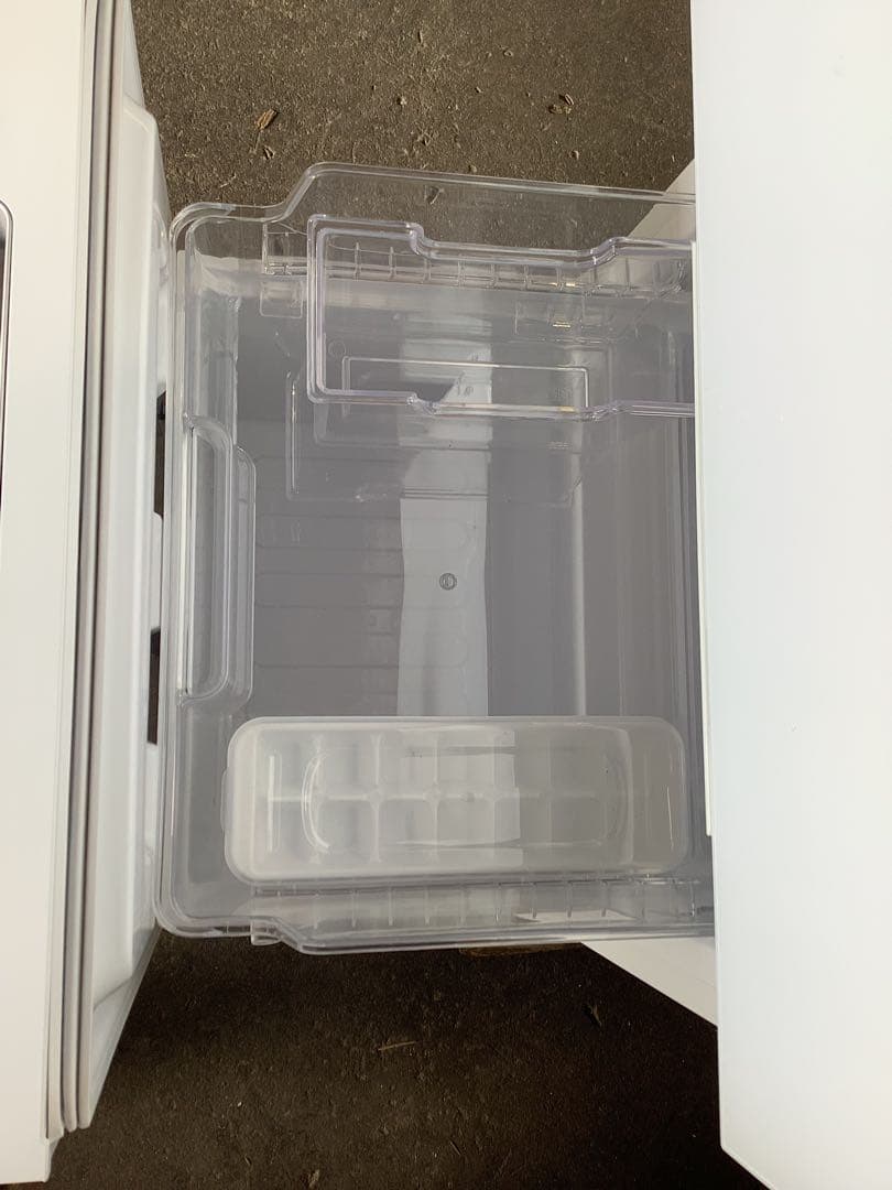 かきごおり シャープ 2ドア冷蔵庫SJ-GD15H-W 152L 21年製