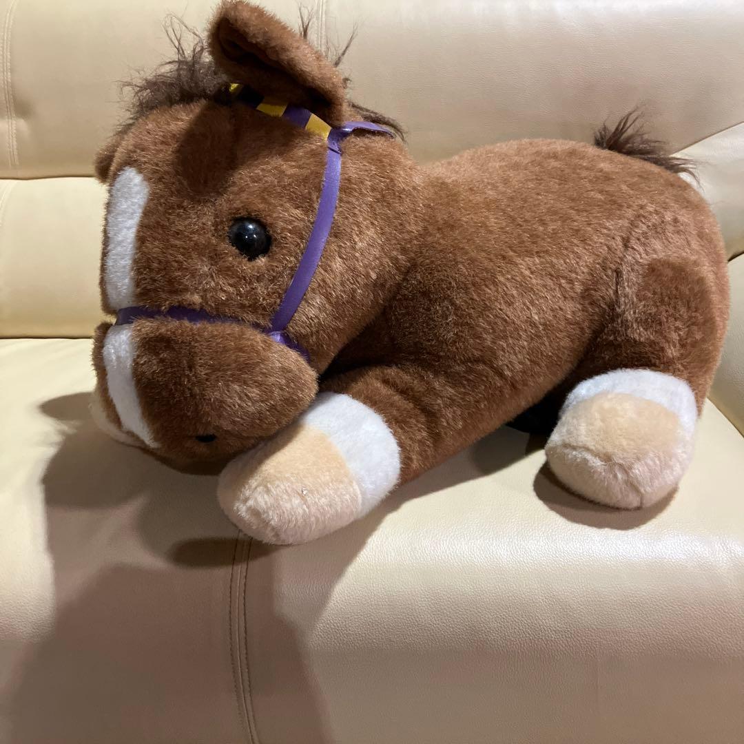 競走馬　マヤノトップガン　巨大ぬいぐるみ