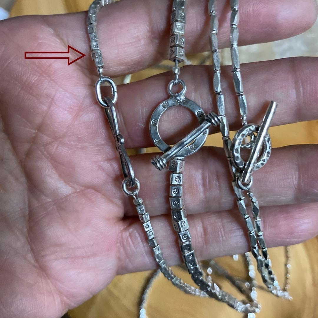 sky様カレンシルバーネックレス３本とカット水晶ブレスレット