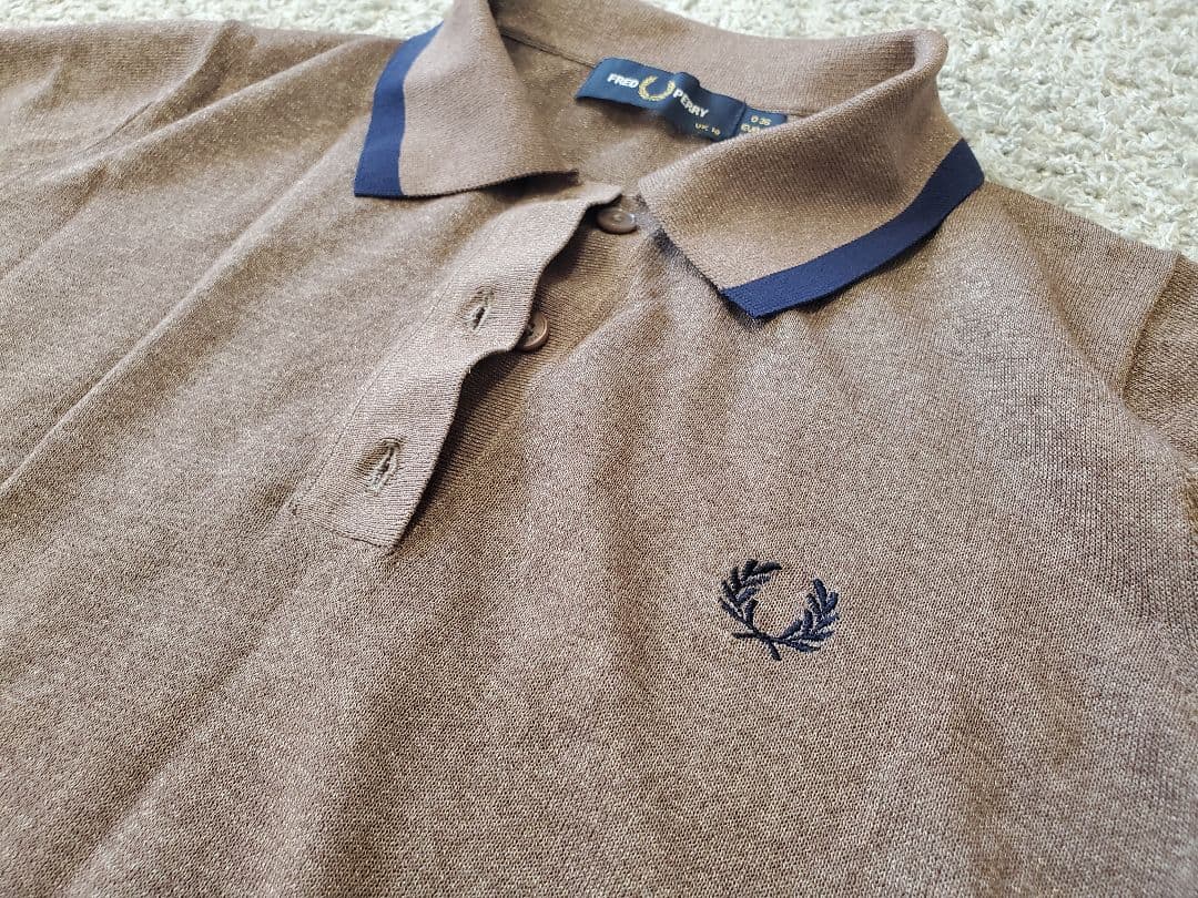 【Ray BEAMS × FRED PERRY】別注 ニット ポロシャツ