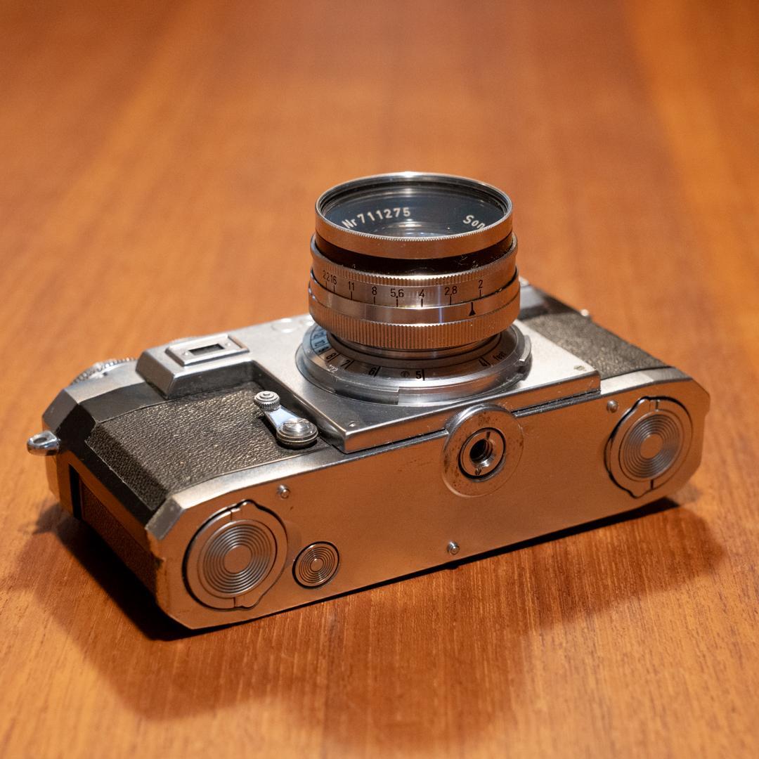 Contax IIa + Zeiss Sonnar 50mm F2｜送料無料