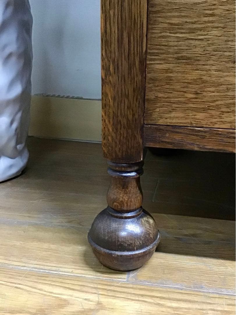 Misako☆管165☆イギリス製☆アンティーク☆オーク材☆4段チェスト