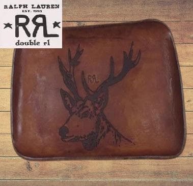 イサム【新】DOUBLE RLRalph Lauren 本革レザー トレイ