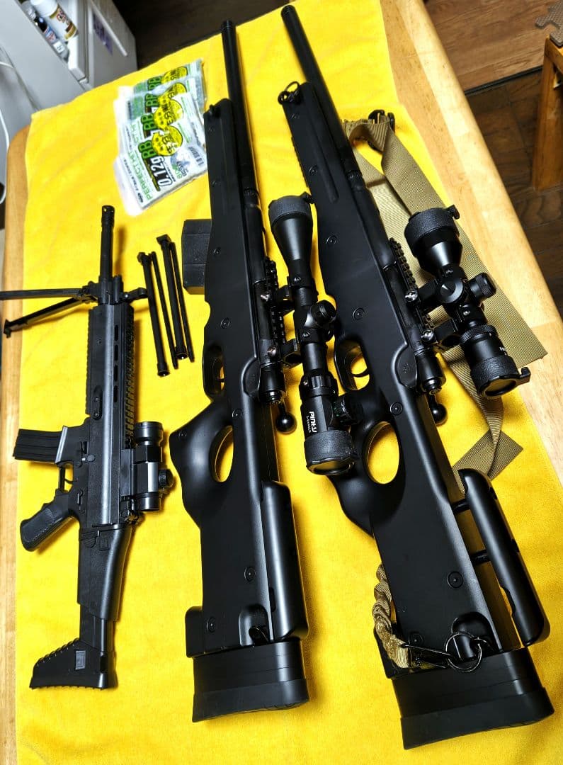 た*し様 ❇️スポーツの秋企画☆10歳以上エアガン♪てんこ盛りのスナイパー銃お得