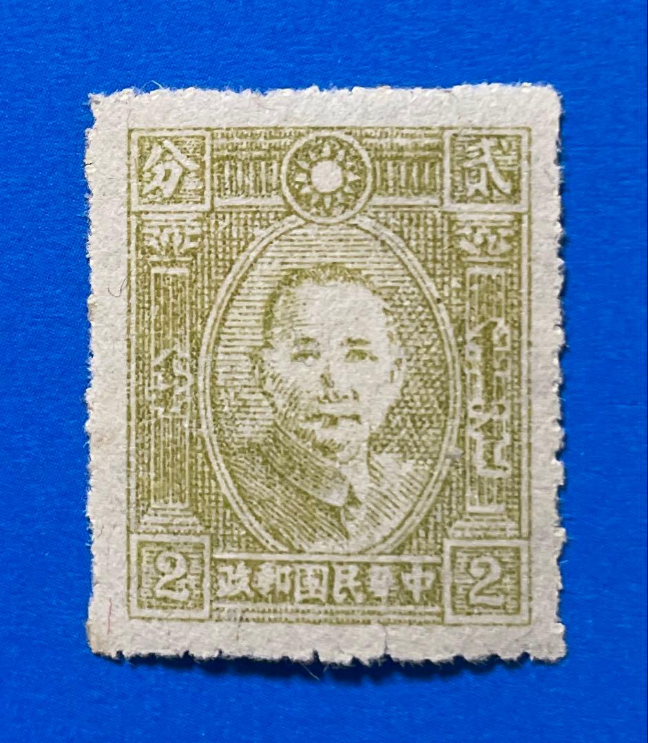 【激レア品！】旧中国（解放区）切手　長春版蒙文（偽蒙原票）（未使用、8枚）