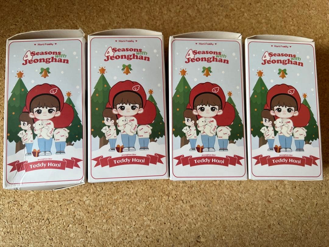 SEVENTEEN ジョンハン フィギュア 4個 セット