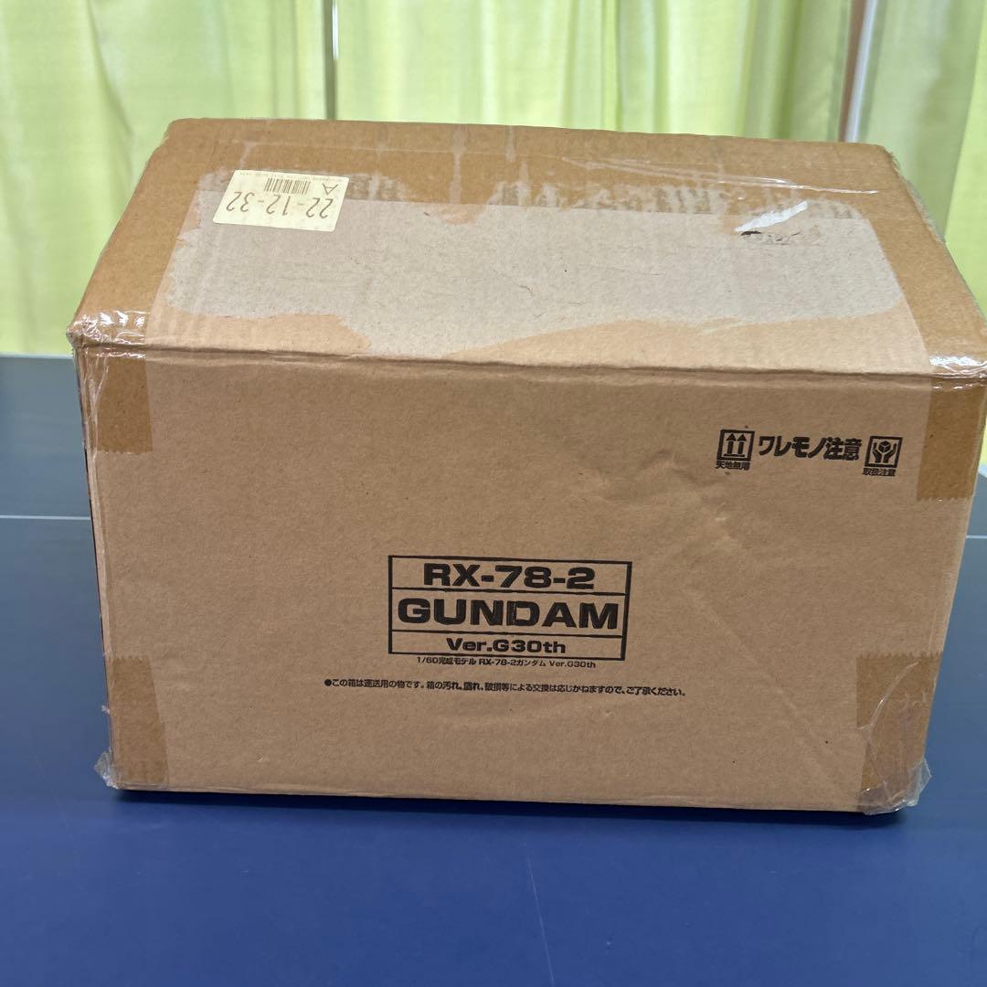 yahoo! JAPAN限定&完全受注生産 1/60 ガンダムVer.G30th