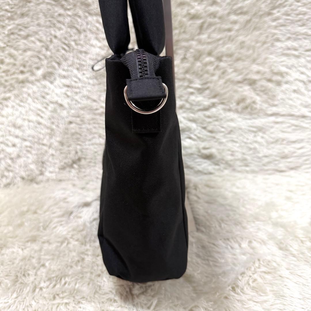 極美品✨マリークワント　デイジーパッチライト2WAYトート　CORDURA 黒