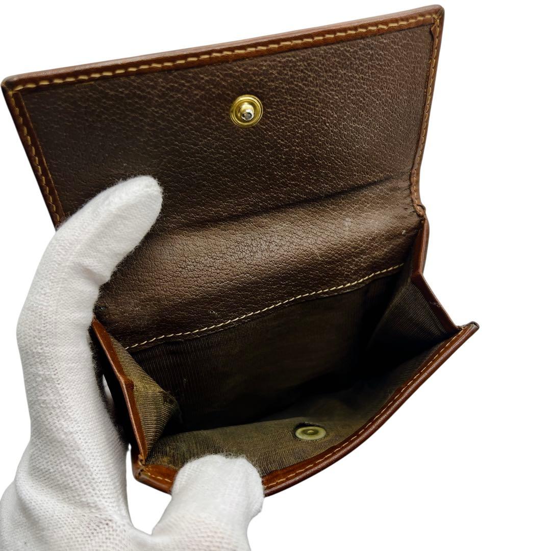 BURBERRY ノバチェック グリーン 折り財布 7713