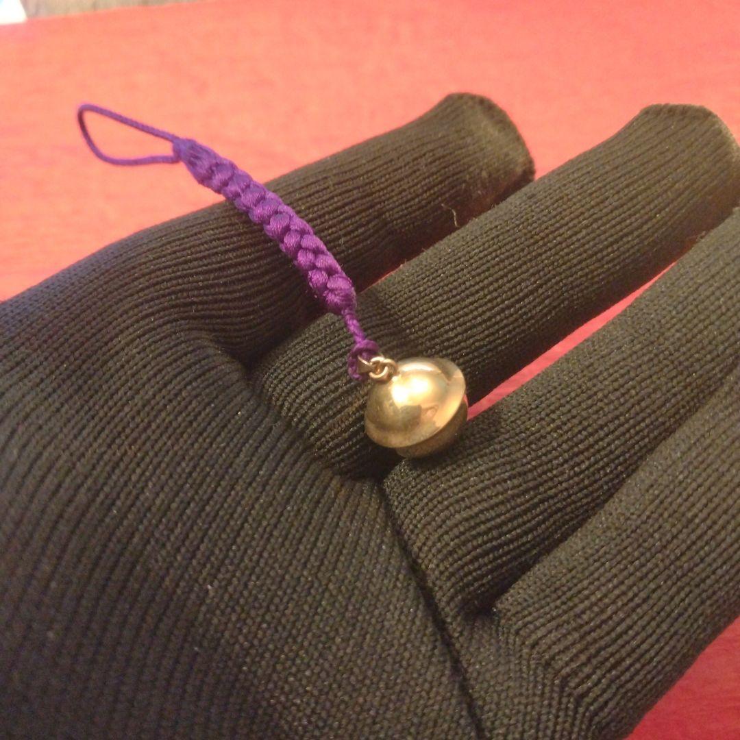 セール　K18　鈴　根付　ストラップ