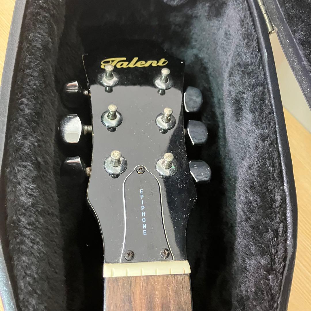 Talent アコースティックギター ブラック ハードケース付