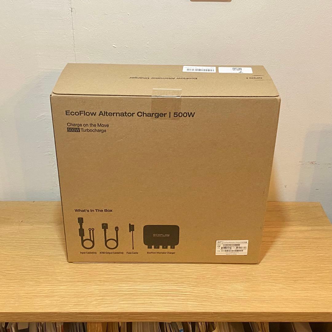 発電機・ポータブル電源 EcoFlow Alternator Charger 500W