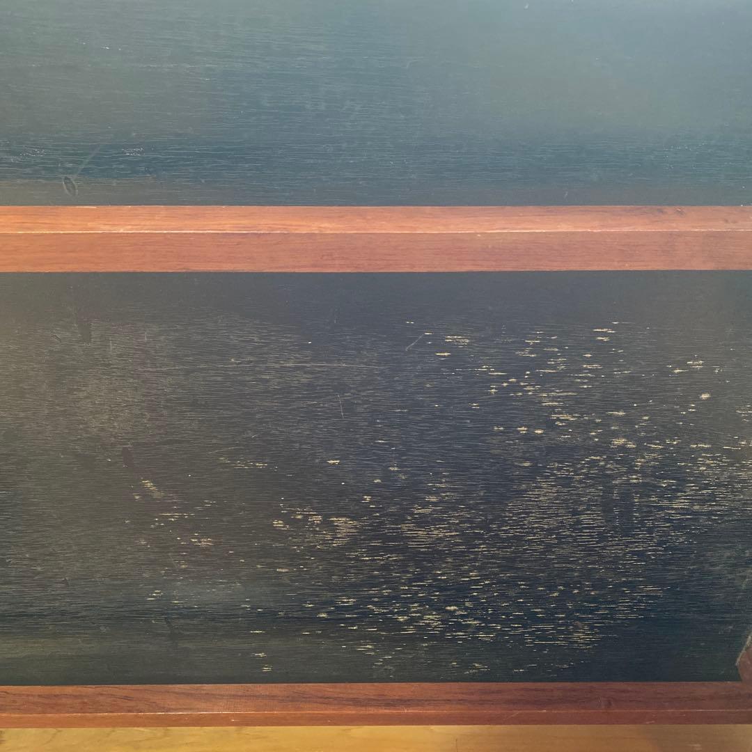 和室　ローテーブル　木目調 大きめ 木製座卓　　古家具　約７４✖️１２８✖️３２㎝