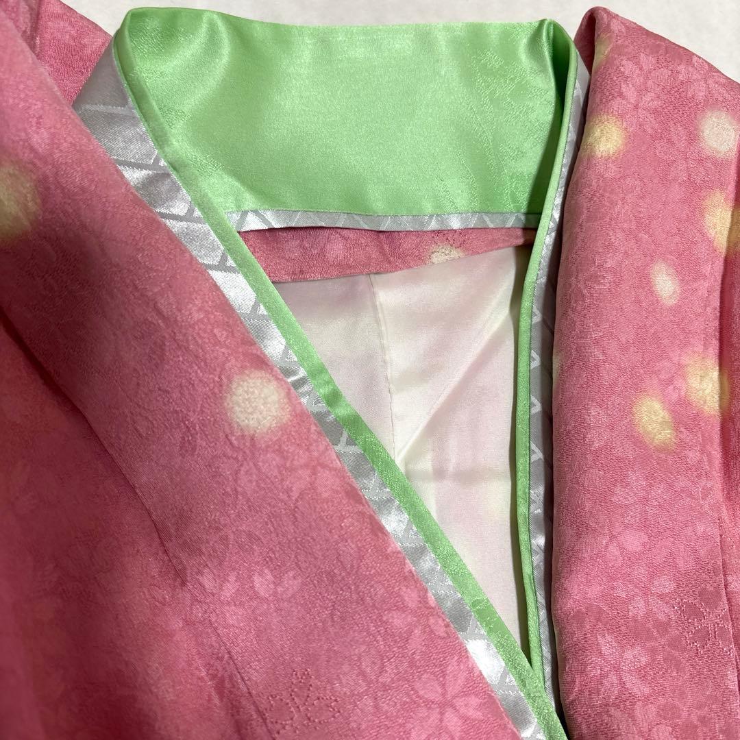 ❤️振袖　着丈174cm 袖丈69cm M〜Ｌ 袋帯　6点フルセット　正絹