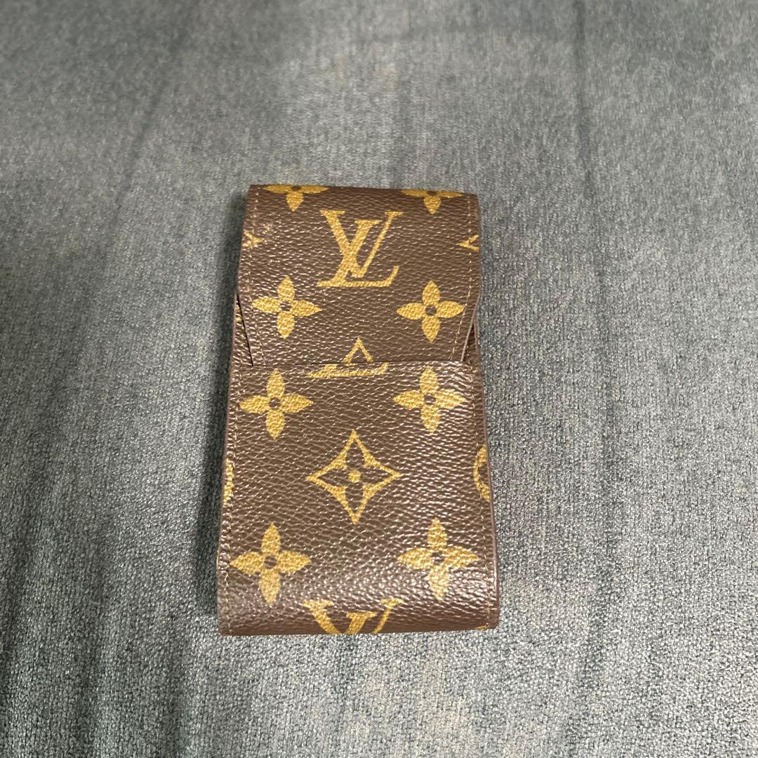 Louis Vuitton モノグラム レザー　シガレットケース