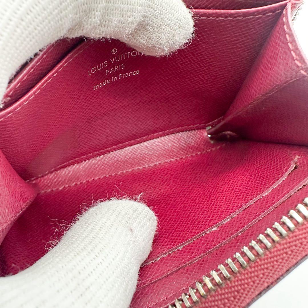 ルイヴィトン ジッピーパース エピ フューシャ ラウンドファスナー ミニ