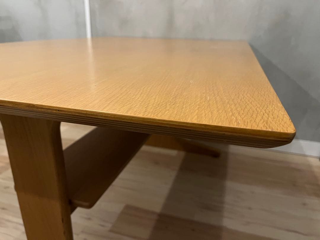 無印良品 リビングでもダイニングでもつかえるテーブル・４・オーク材