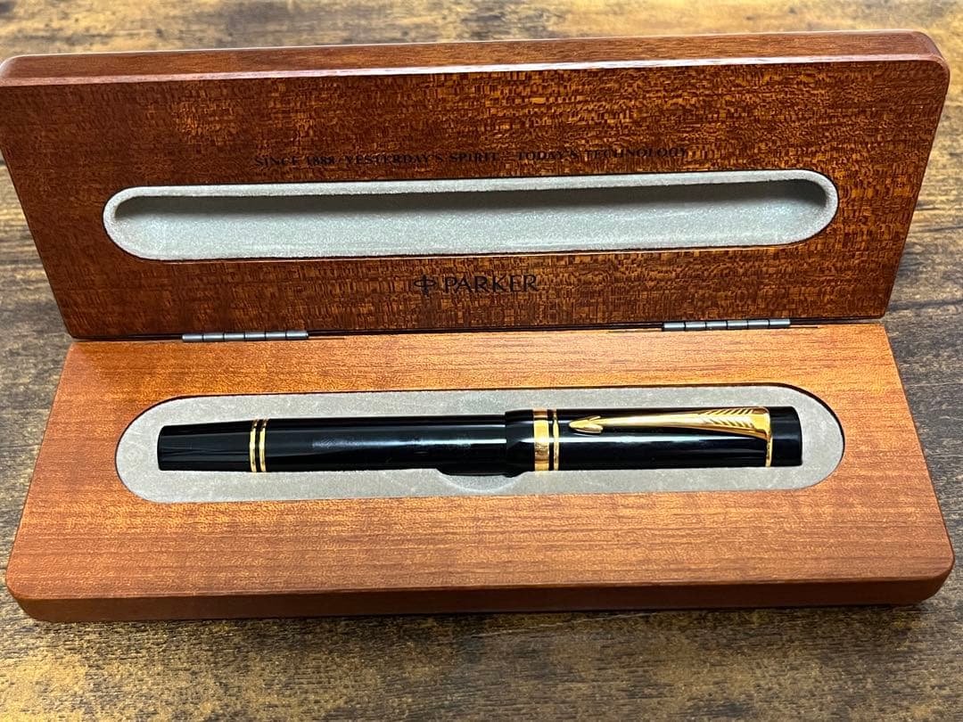 Paker Duofold 万年筆　K18 パーカー　デュオフォールド