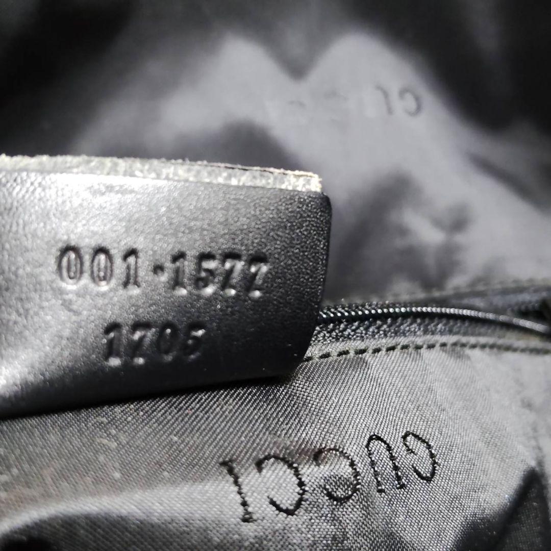 グッチ ワンショルダー レザー バンブー A4可 肩掛け ブラック