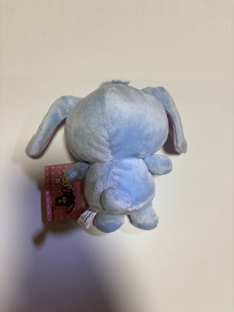 【極希少・タグ付】シュガーバニーズ なかよしビーンズ あおうさぬいぐるみサンリオ