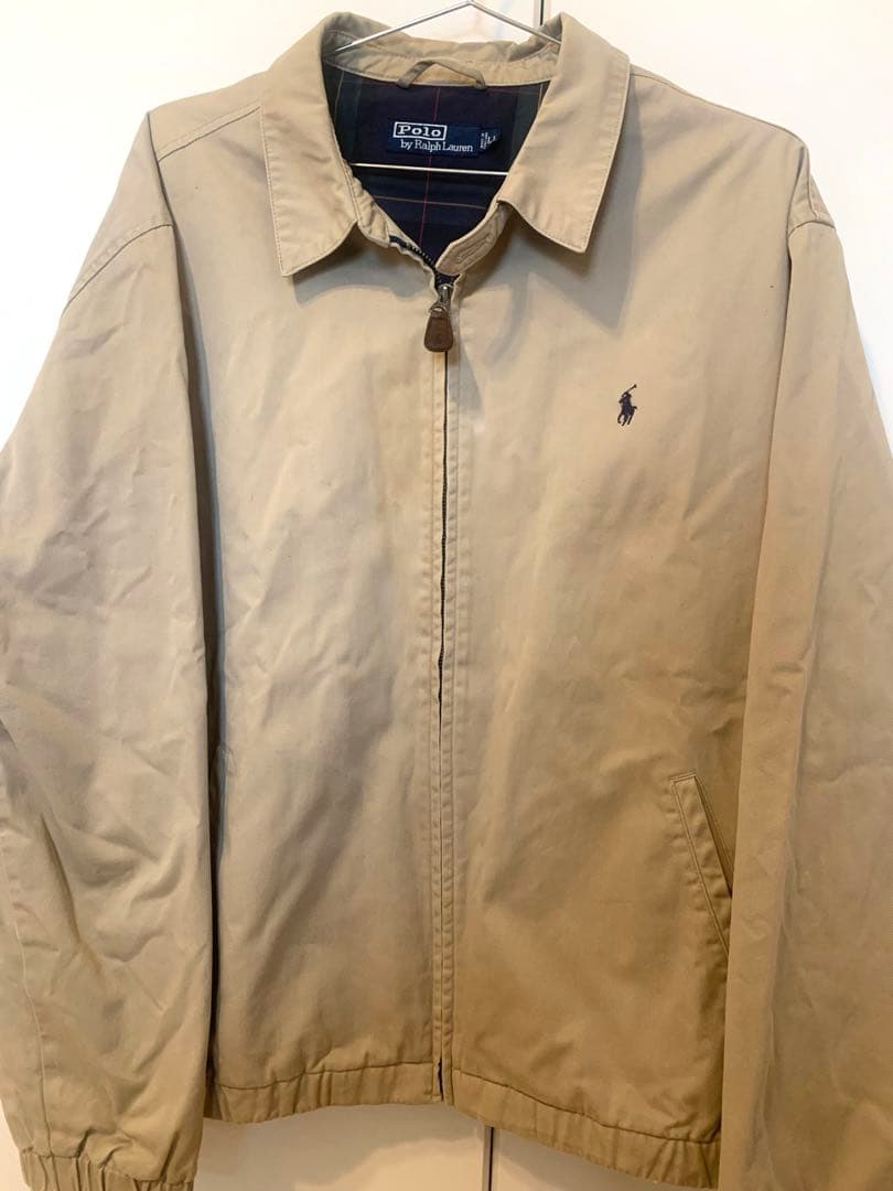 ポロラルフローレン ジャケット/L/コットン/BEG/JR-RL-CA0810