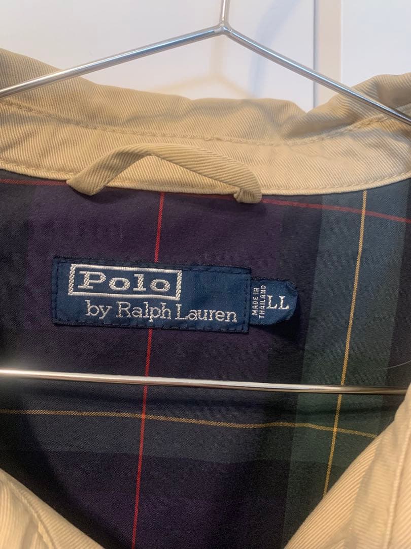 ポロラルフローレン ジャケット/L/コットン/BEG/JR-RL-CA0810