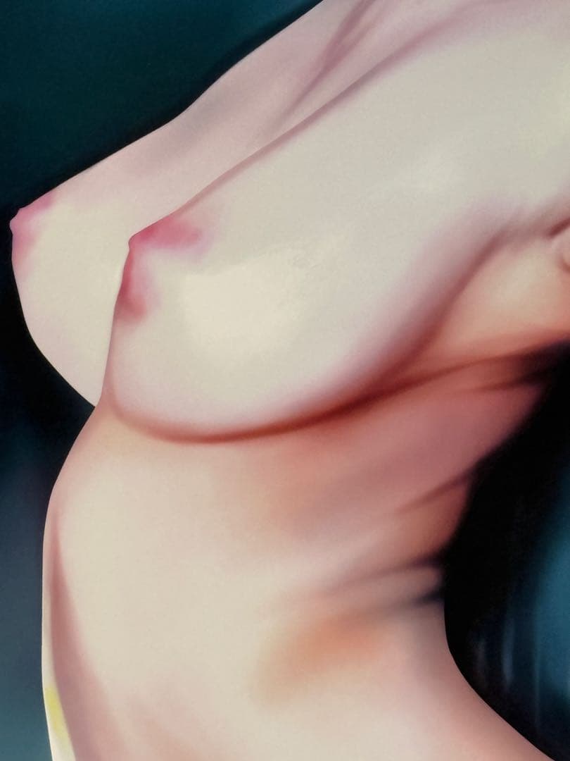 【真作保証】佐藤ヒロシ版画作品　美人画　週間実話　ユリコ