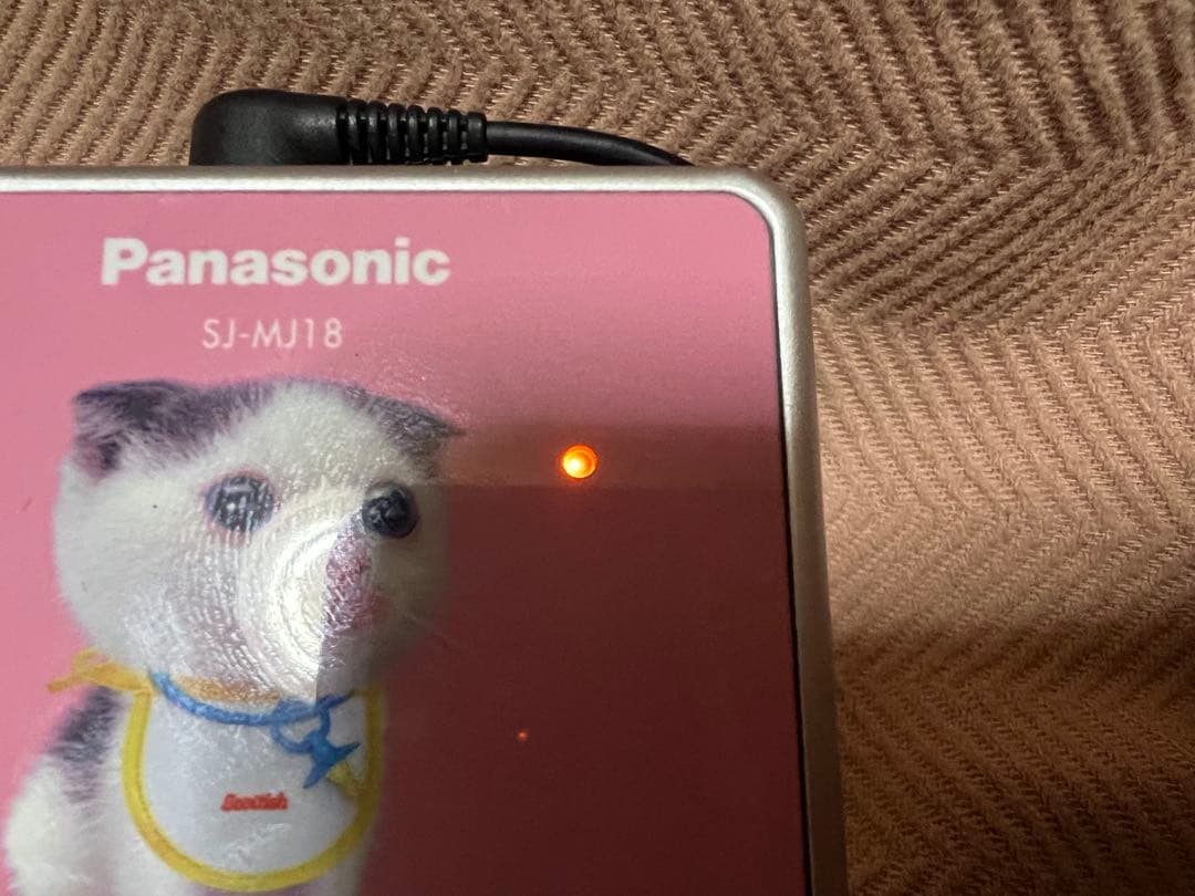 Panasonic パナソニック　ポータブルMDプレーヤー SJ-MJ18