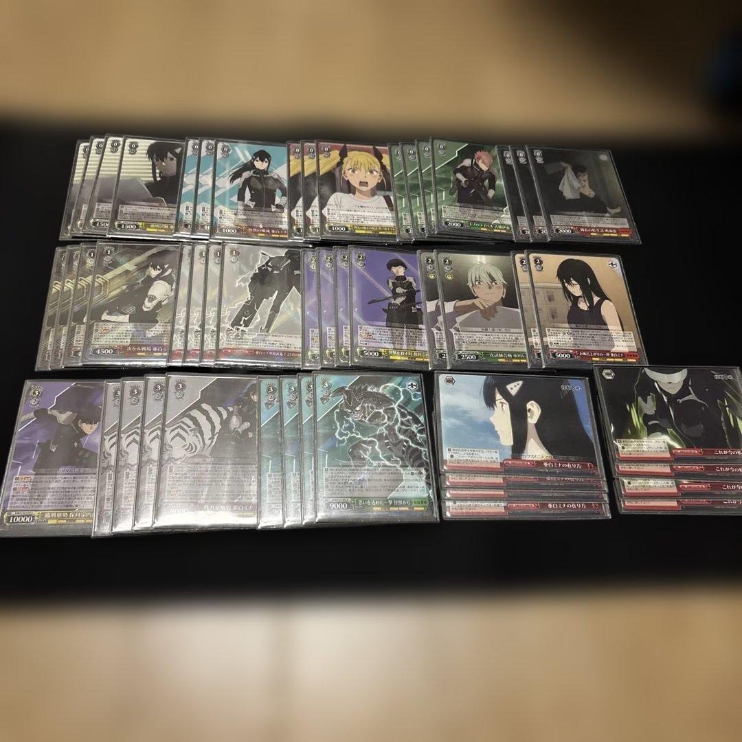 【調整パーツ有・値下げ可】ヴァイスシュヴァルツ 怪獣8号　8扉