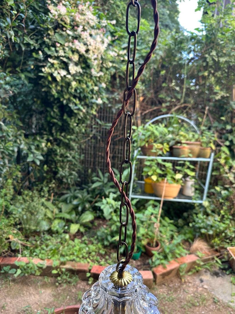 ＊ラスト1個＊ フランス アンティーク 大きな可愛いお花のミニシャンデリア＊