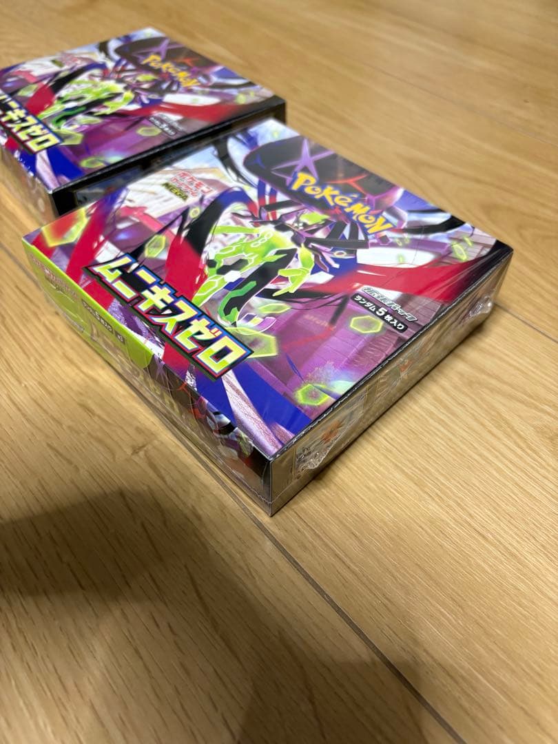 ポケモンカードゲーム ムニキスゼロ　2箱　新品未開封シュリンク付き