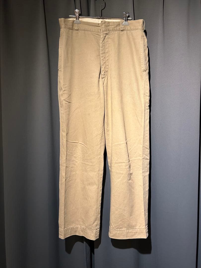 60s usarmyチノ w31相当 GRIPPERアルミ 米軍実物