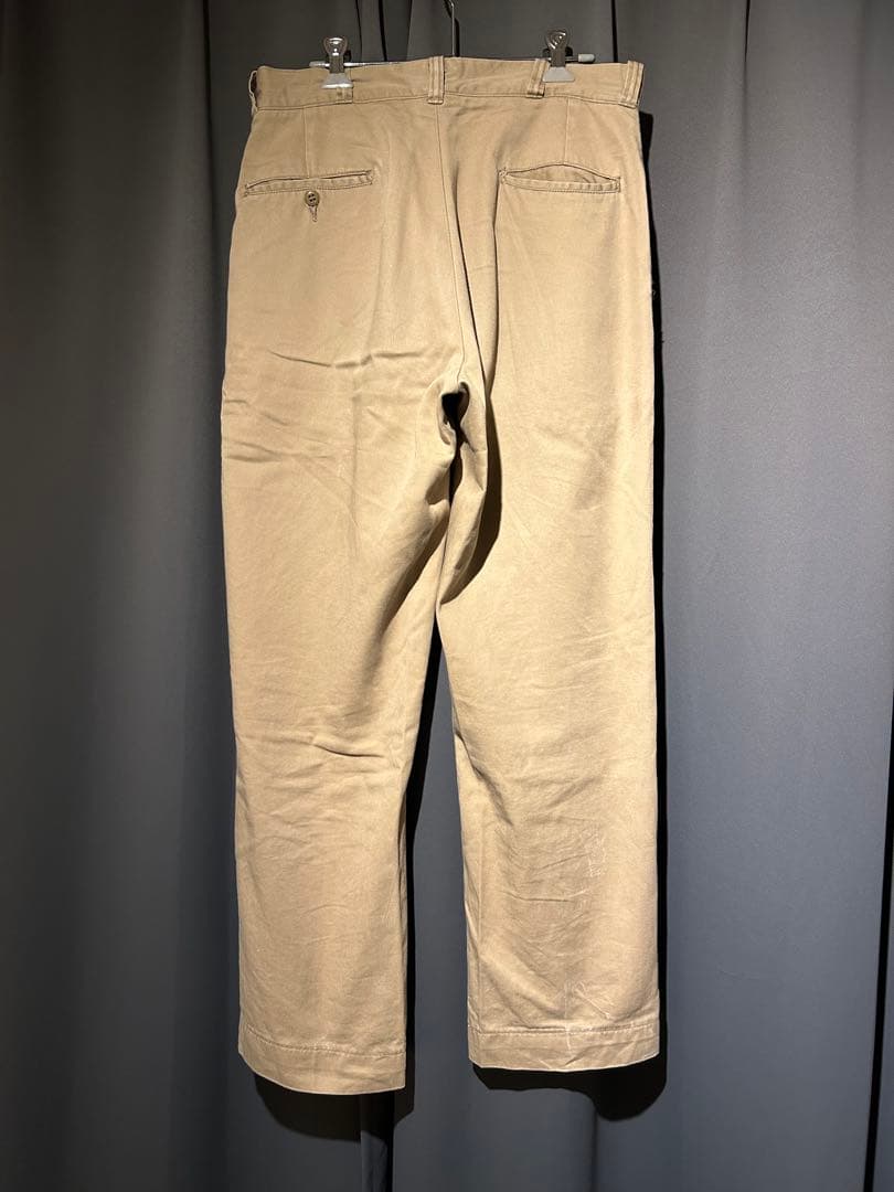 60s usarmyチノ w31相当 GRIPPERアルミ 米軍実物