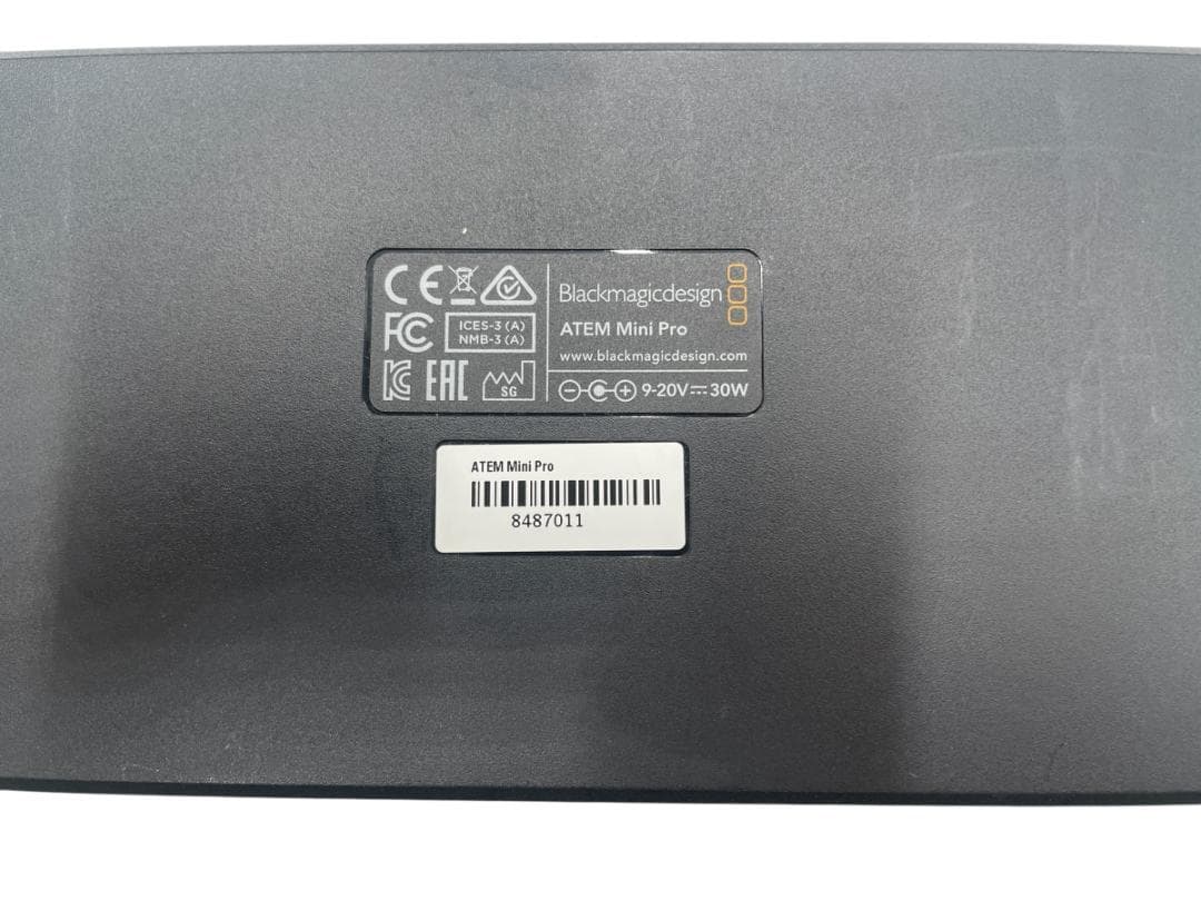 ATEM Mini Pro ストリーミングスイッチャー ブラックマジックデザイン