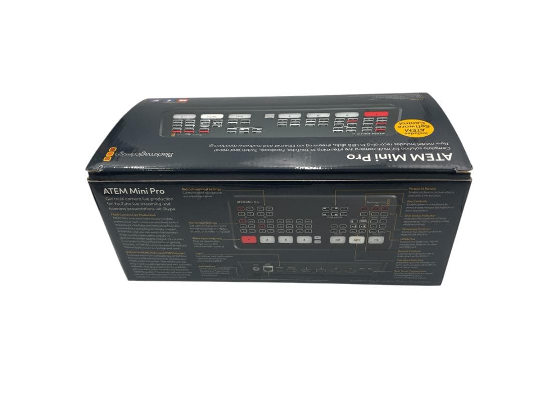 ATEM Mini Pro ストリーミングスイッチャー ブラックマジックデザイン