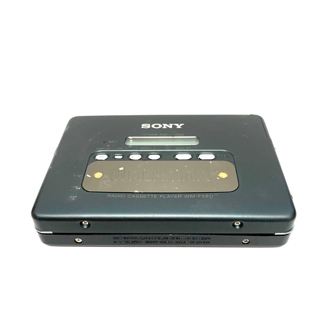 【整備品】SONY WALKMAN カセットウォークマン WM-FX811