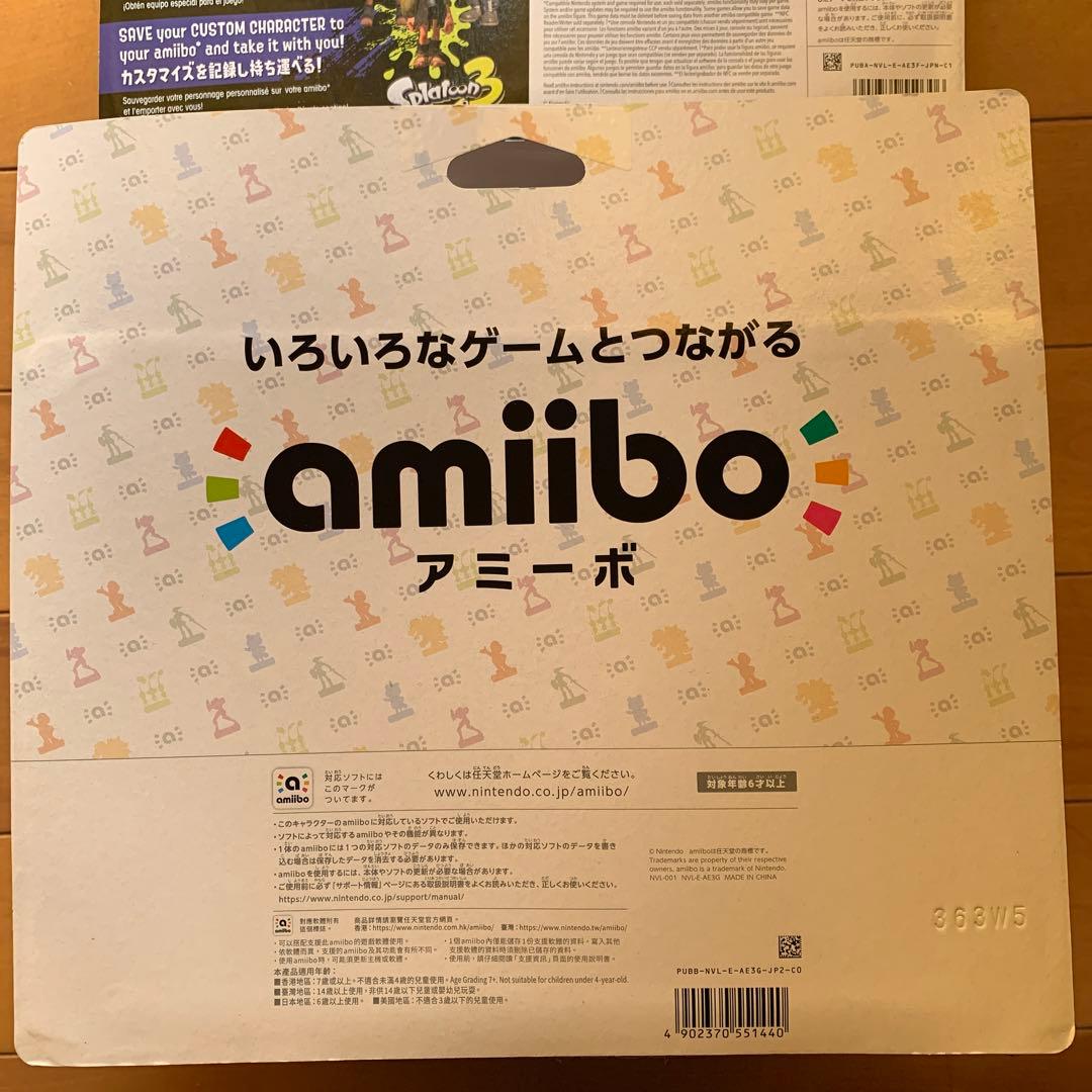 Splatoon3 amiibo フィギュア 6体セット