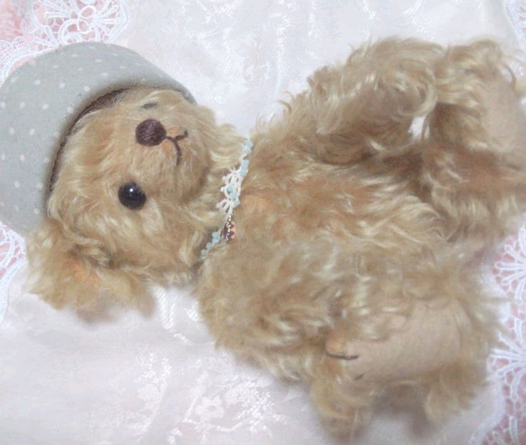 テディベア ぬいぐるみ ハンドメイド 作家様不明