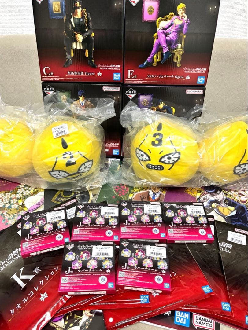 一番くじ ジョジョの奇妙な冒険 JOJO WORLD A賞 C賞 D賞 E賞 他