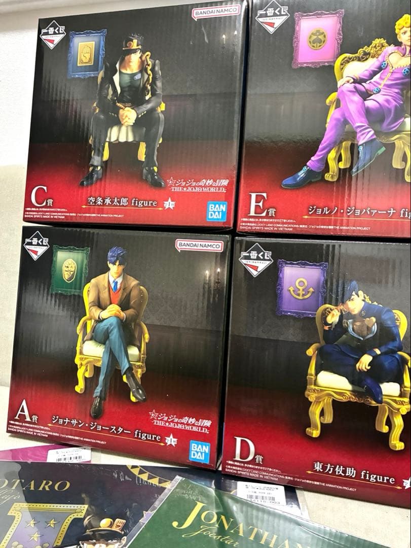 一番くじ ジョジョの奇妙な冒険 JOJO WORLD A賞 C賞 D賞 E賞 他