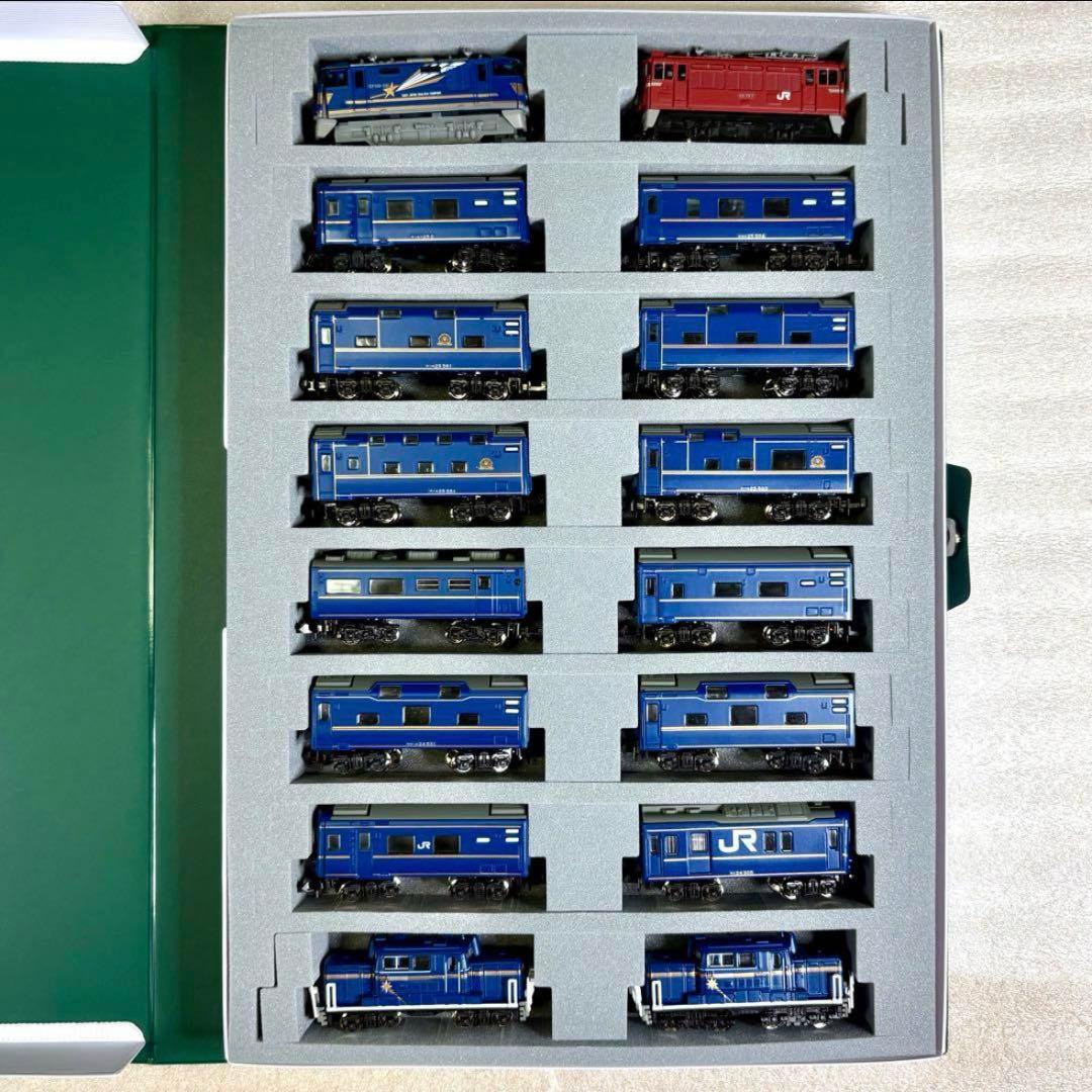 Bトレイン 北斗星フル編成＋EF510、ED79、DD51重連 N化機関車動力化