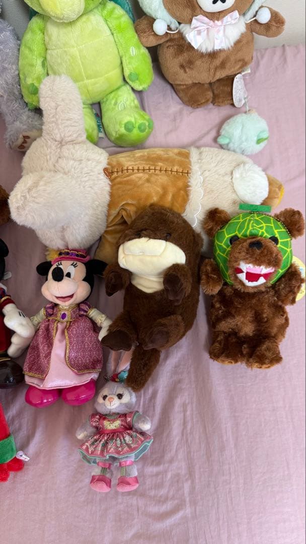 ぬいぐるみセット ダッフィー シェリーメイ リラックマなど