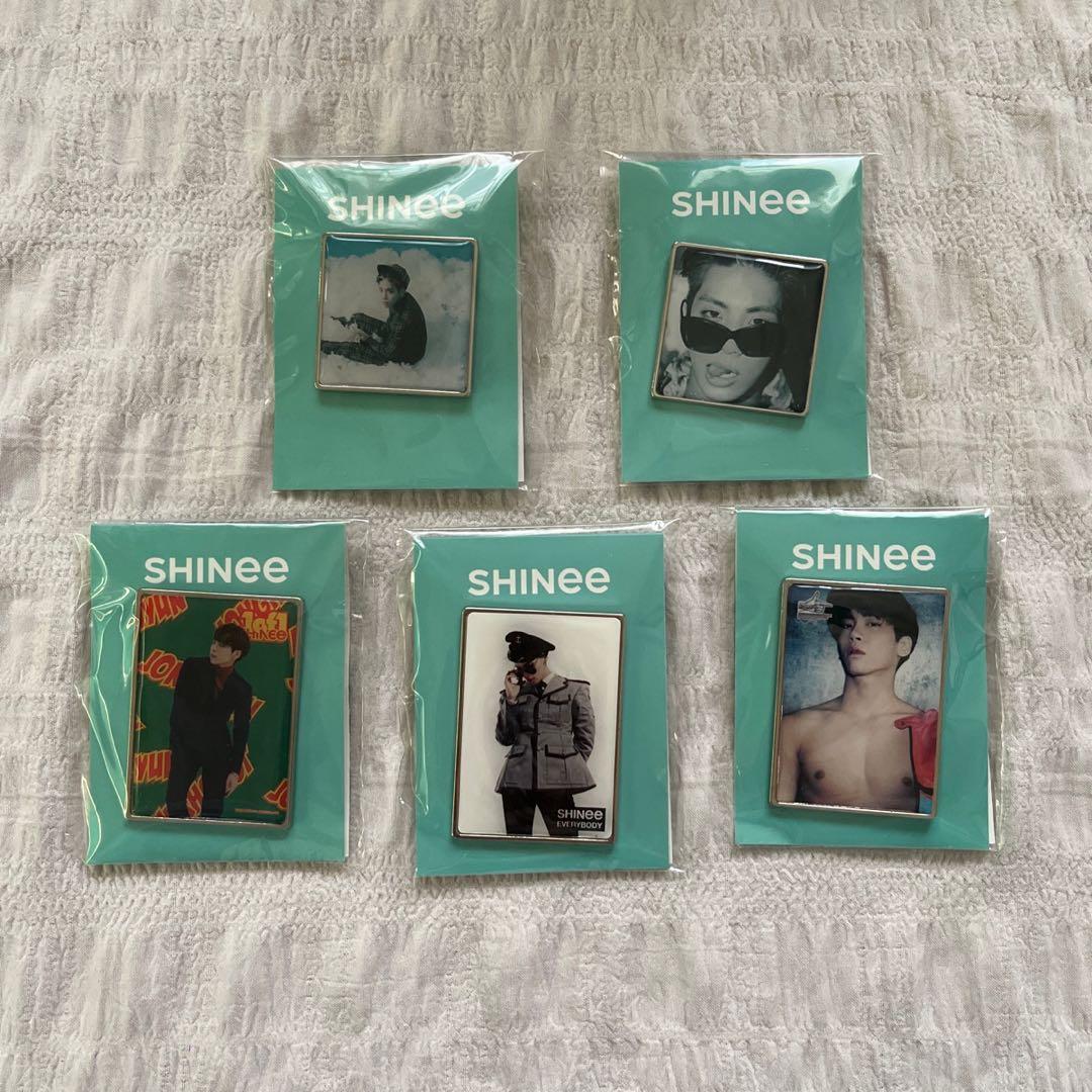 SHINee ジョンヒョン 10周年 アルバム ピンバッジ 5点 セット