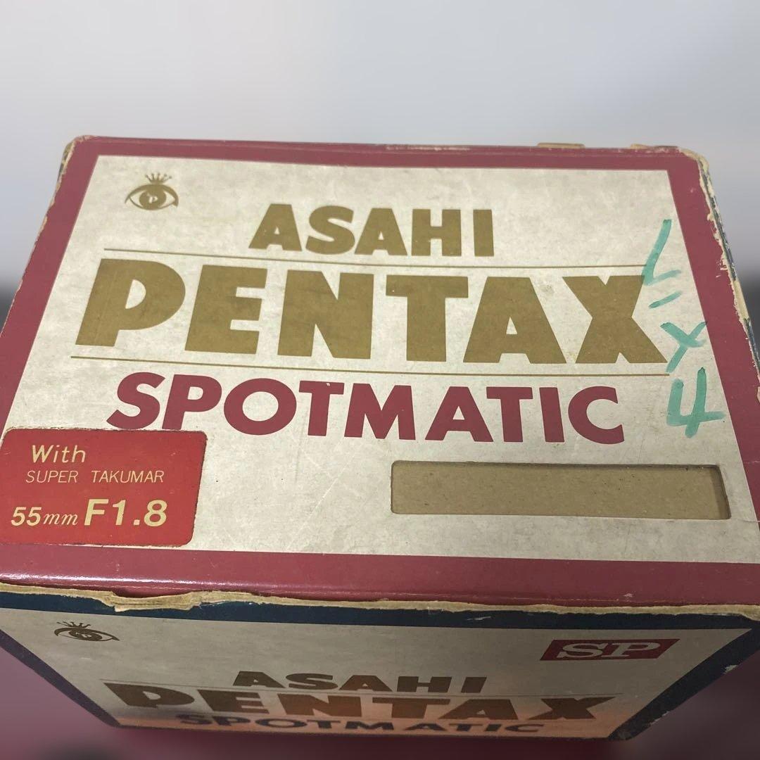 【希少】アサヒ　ペンタックス　SP　spotmatic　55㎜　F1.8　元箱