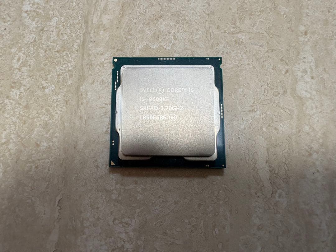 Intel Core i5-9600K CPU 動作確認済み