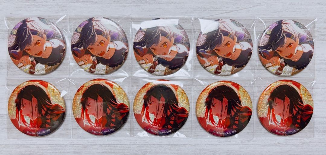 プロセカ グリッター缶バッジ vol.43A 44A 白石杏