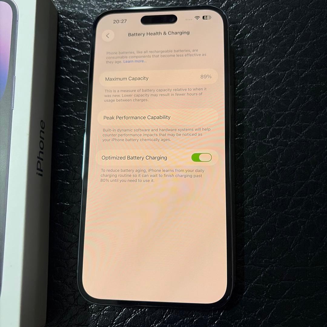 iPhone 14 ProMax 256GB ディープパープル SIMフリー